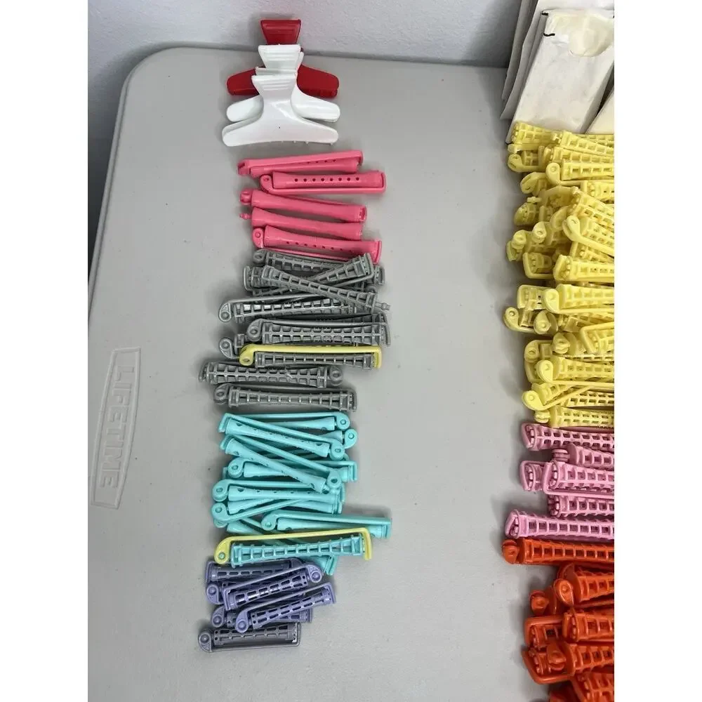 Vintage Toni Goody Assorted Size Swing Arm Perm Rods Curlers Retro Made In USA